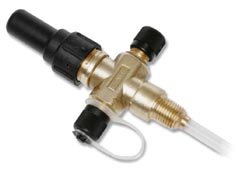Вентиль запорный угловой ( 1/4 MPT x 3/8 SAE ) 7763-B Henry Technologies