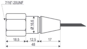 Датчик давления PPR-15 Dixell