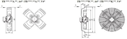 Вентилятор осевой ZIEHL-ABEGG FB063-6EK.4I.V4S Ziehl-Abegg Вентилятор осевой ZIEHL-ABEGG FB063-6EK.4I.V4S Ziehl-Abegg