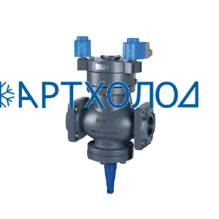 Двухступенчатый электромагнитный пневматический клапан (NO) DGPV-2N DN100  Dofun