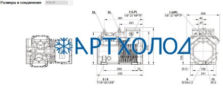 Компрессор 4FES-5Y (LBP/MBP/HBP) Ecoline Bitzer